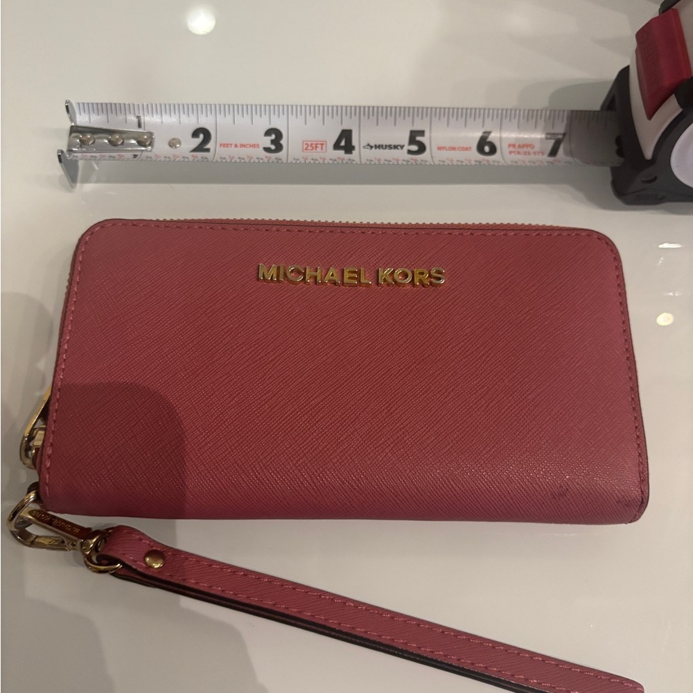 Michael Kors Pink Wristlet